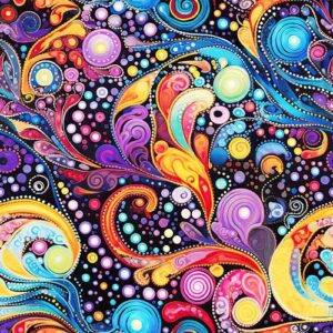 Colourful Psychedelic Swirls