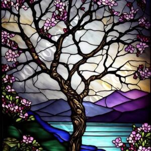 Trees Stained Glass 019
