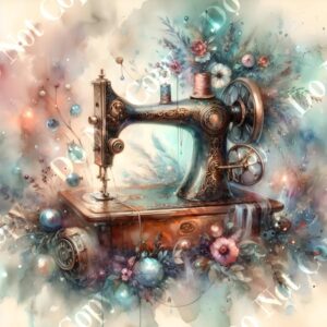 Metal Sewing Machine 003