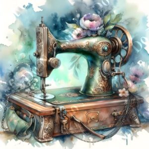 Metal Sewing Machine 004