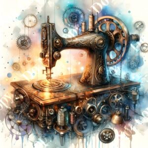 Metal Sewing Machine 006