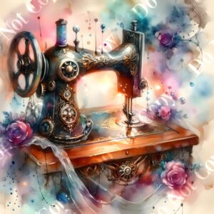 Metal Sewing Machine 009