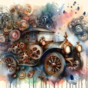 Old Metal Car 008