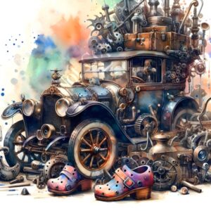 Old Metal Car 013