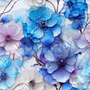 Blue Flower Power 001