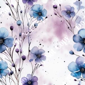 Blue Flower Power 003