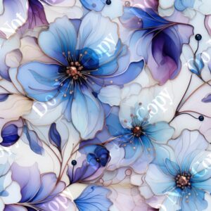 Blue Flower Power 005
