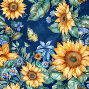 Golden Sunflower 018