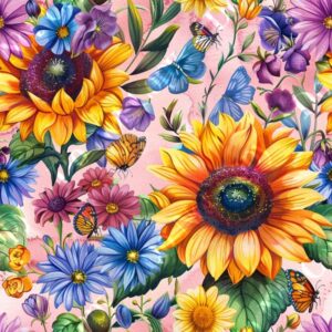 Golden Sunflower 039