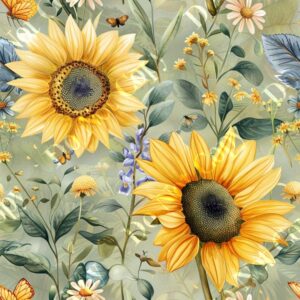 Golden Sunflower 047