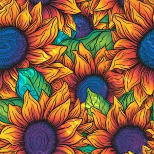 Vibrant Sunflower 013