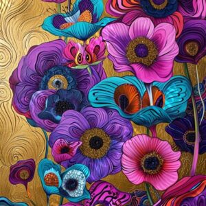 Whimsical Flower 001