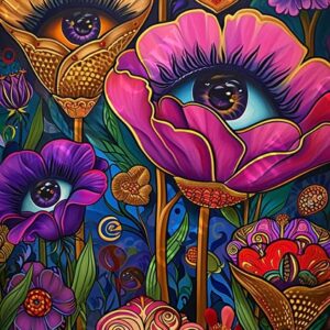 Whimsical Flower 017