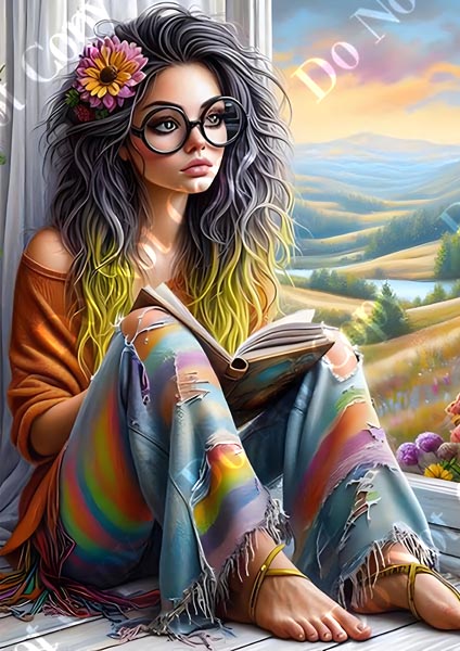Hippy Girl 015