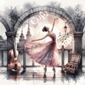 Ballerina Violin 002
