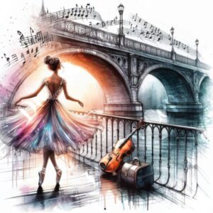 Ballerina Violin 012