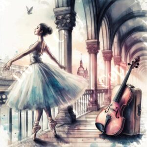 Ballerina Violin 018