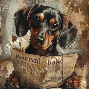Dachshund Dog 002