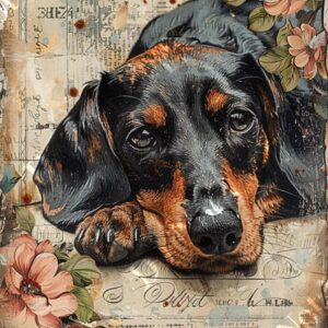 Dachshund Dog 005