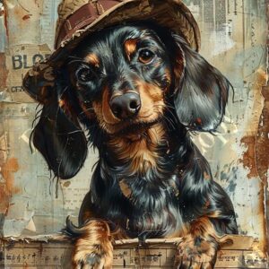 Dachshund Dog 007