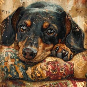 Dachshund Dog 010