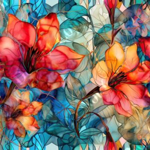 Floral Abstract 004