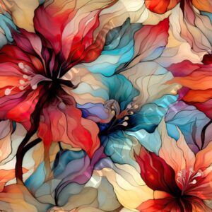Floral Abstract 018