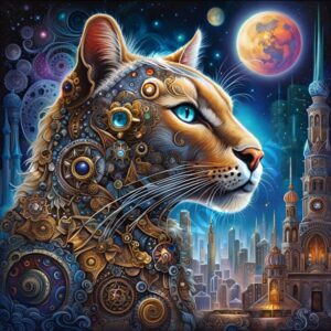 Mystical Steampunk Animals 002