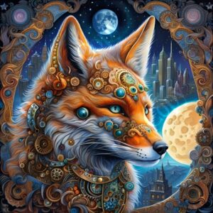 Mystical Steampunk Animals 006