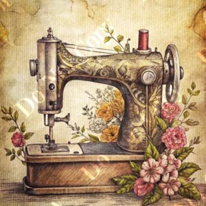 Sewing Floral 009