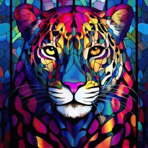 Stained Glass Animals 010