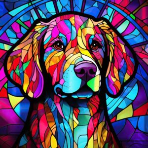 Stained Glass Animals 011
