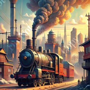 Train Locomotive 002