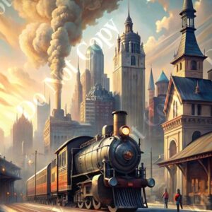 Train Locomotive 004