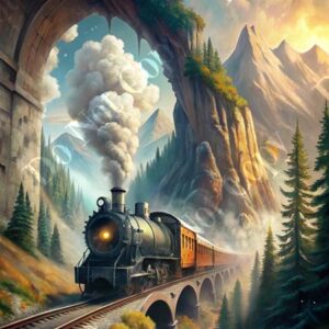 Train Locomotive 016