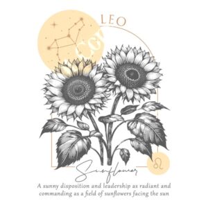 Zodiac Birth Flowers 005