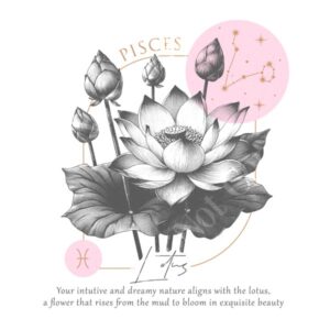 Zodiac Birth Flowers 012