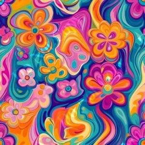 Psychedelic Flowers 006