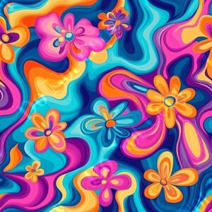 Psychedelic Flowers 008