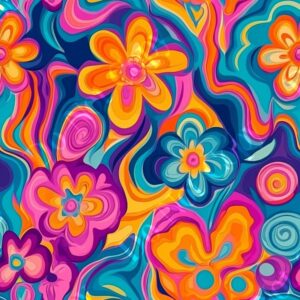 Psychedelic Flowers 010