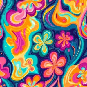 Psychedelic Flowers 011