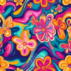 Psychedelic Flowers 013