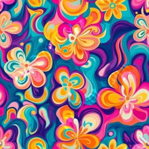 Psychedelic Flowers 014