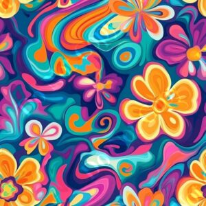 Psychedelic Flowers 015