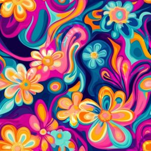 Psychedelic Flowers 019