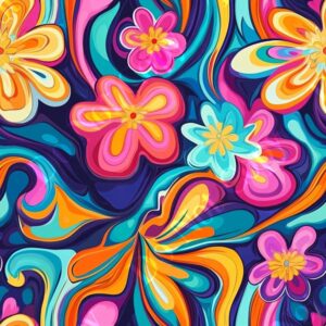Psychedelic Flowers 020