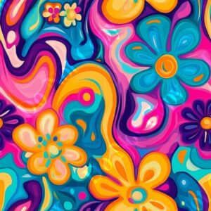Psychedelic Flowers 022