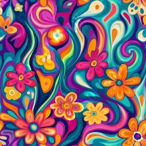 Psychedelic Flowers 023