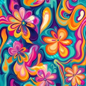 Psychedelic Flowers 024
