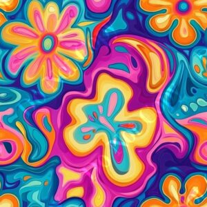Psychedelic Flowers 025